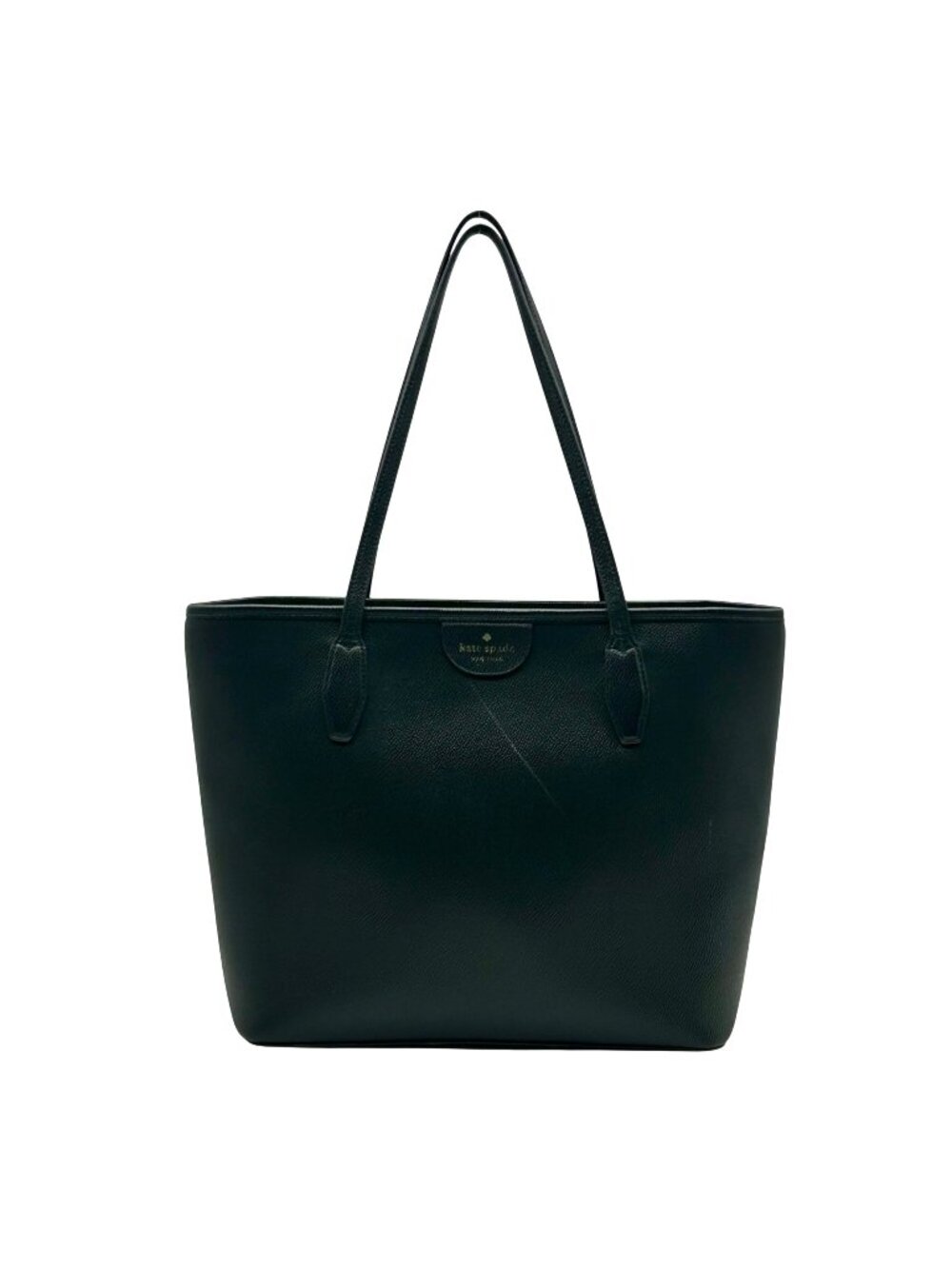 Kate Spade Black Leather Tote Bag